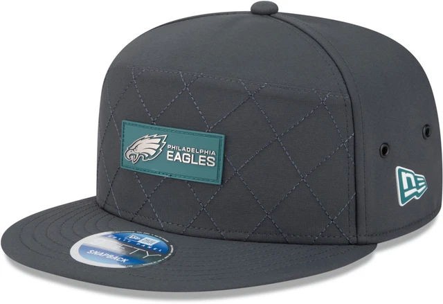 Casquette New Era 9FIFTY Philadelphia Eagles - Vert Snapback Officiel NFL, Saquon Barkley, Réglage Tissu