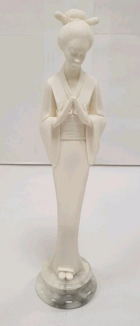 Sculpture Jiannelli 1972 - Danseuse En Albâtre - Vintage