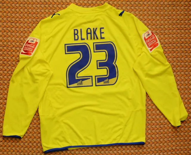 2009/2010 Cardiff City, Away Football Shirt by Puma, Adult Large, #23 Blake