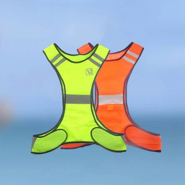 2 pz gilet ciclismo ad alta visibilità gilet di sicurezza riflettenti giacche per O