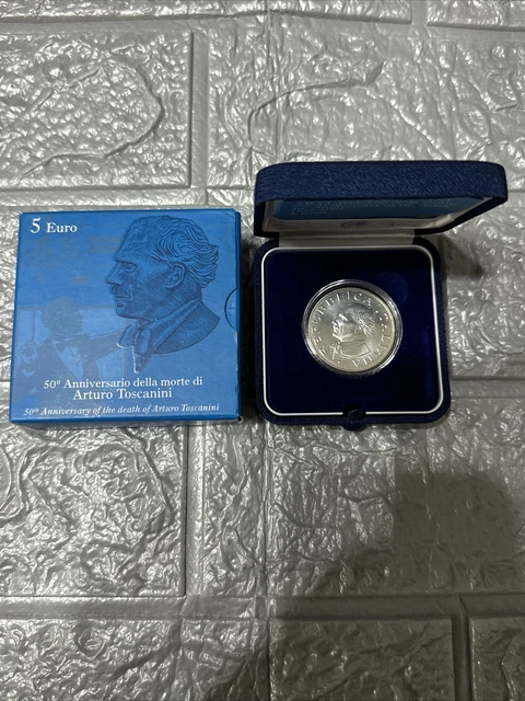 5 Euro Italia 2007 Argento - Arturo Toscanini