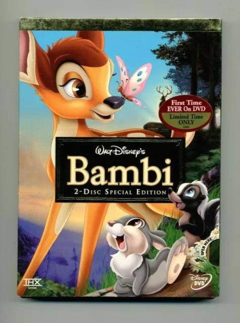 WALT DISNEY - BAMBI / 2-DISC SPECIAL PLATINUM EDITION / DVD with SLIPCASE / 2005