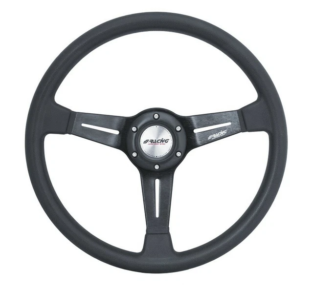 Volante Sportivo OMP Racing GP - Nero Con Pulsante Clacson, Design Ergonomico - Foto 4
