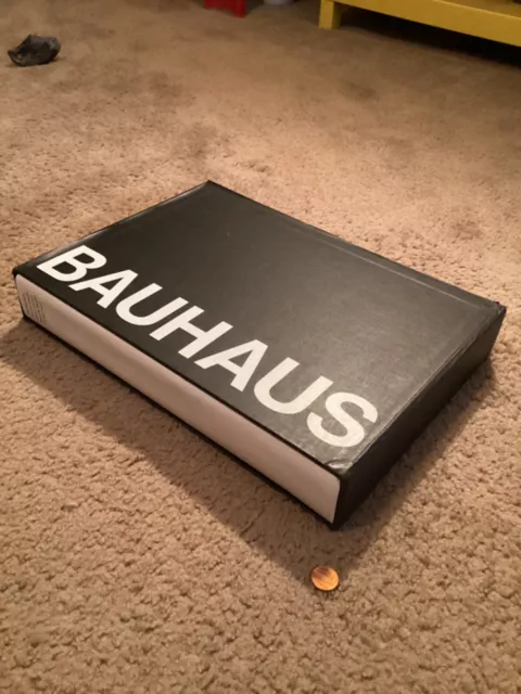 Rare The BAUHAUS hardcover w/slipcase book 1969 weimar wingler 654pages MIT