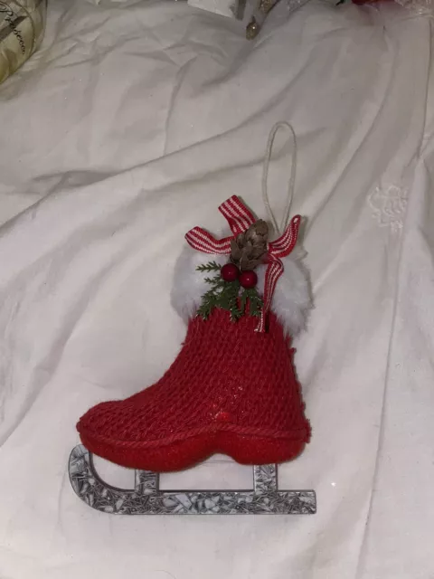 ice skates christmas tree decorations