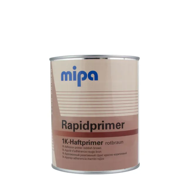 Mipa Rapidprimer 1L rotbraun, Haftgrund, 1K Korrosionsschutz-Grundierung, Haftpr