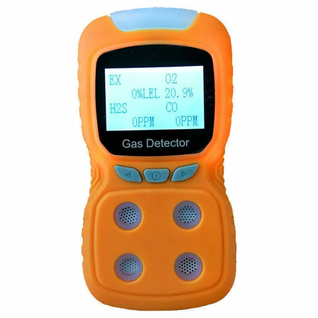 4 in 1 LCD Toxic Harmful Gas  Detector CO O2 H2S Oxygen Analyzer Quality Monitor 2