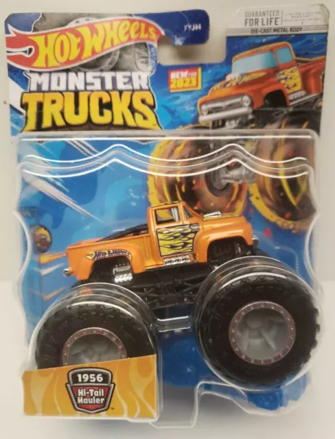 Hot Wheels Monster Trucks NEW for 2023! 1956 Ford Truck Hi-Tail Hauler MIP