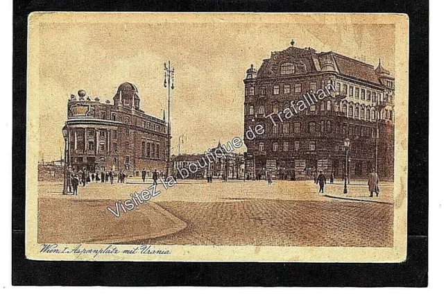 CPA AUTRICHE VIENNE - I. Aspernplatz mit Urania