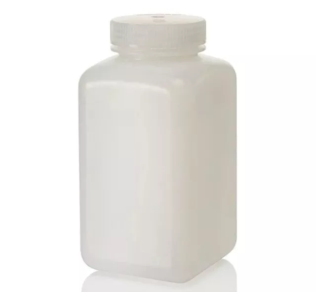 Nalgene HDPE Wide Mouth Square Container - 1L