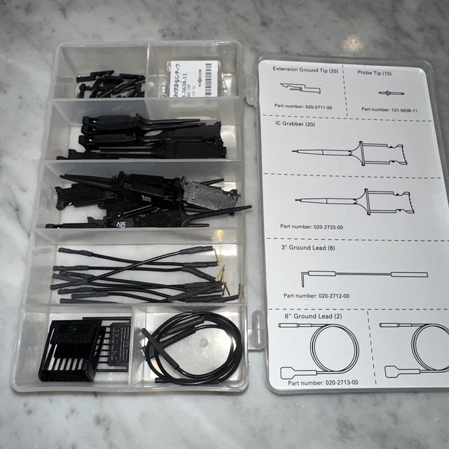 NEW TEKTRONIX 020-2662-01 Logic Probe Accessory Kit