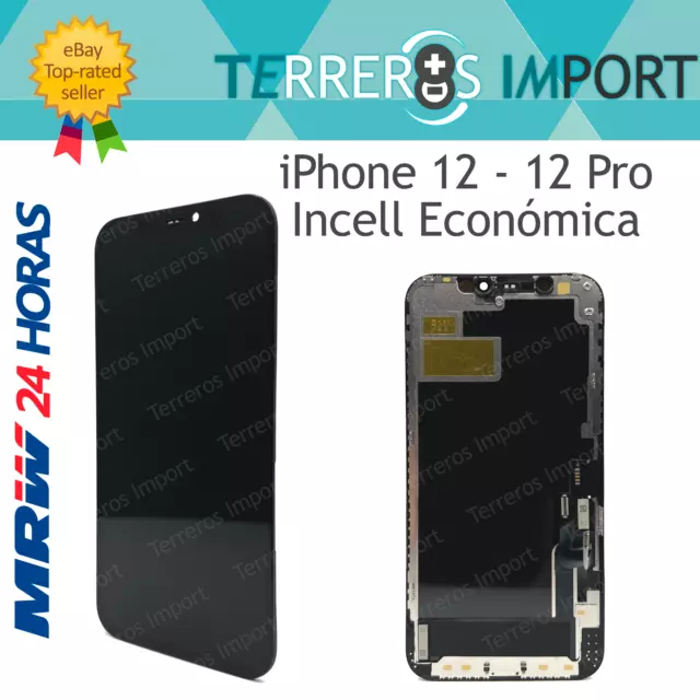 Pantalla Completa Display LCD iPhone 12 - 12 Pro Incell Económica Barata