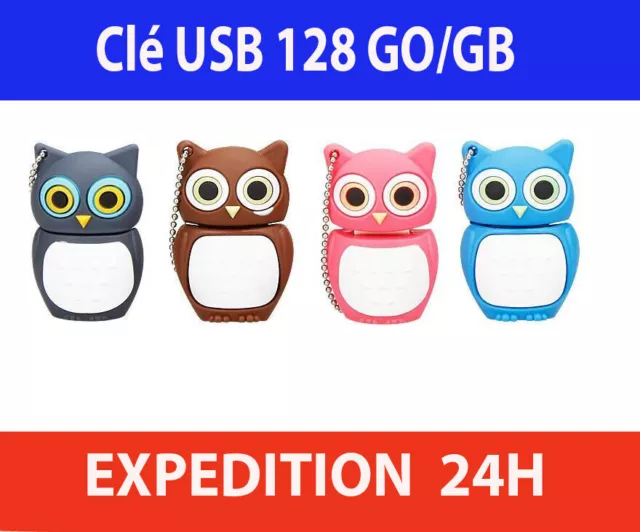 Clé USB 128 Go Flash Drive USB 128 GB 100 % Réel 2.0 Bon Pour cadeaux Multi