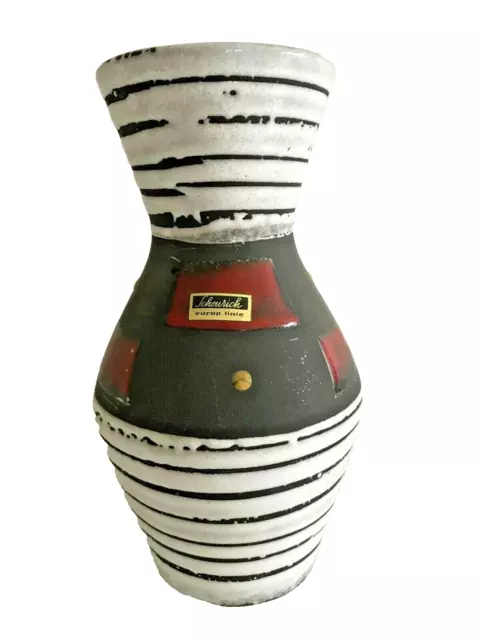 vase Scheurich céramique allemande Europe Linie année 60 s vintage