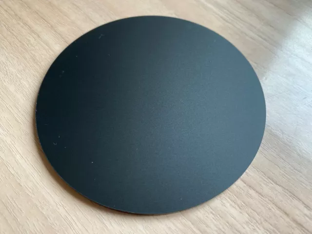 Cut To Size Black Discs Circles 3mm MBS Custom Laser Cut Cast Perspex [] Round