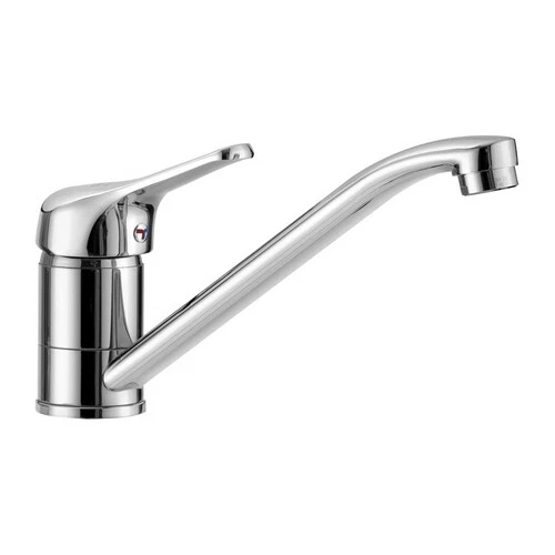 Miscelatore Monocomando Lavello Con Leva Frontale Linea Ten - Cromo