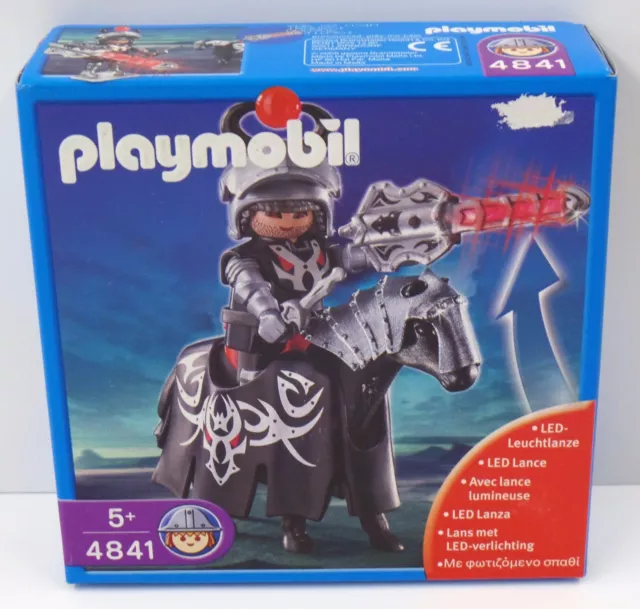 Playmobil 4841 - Drachenreiter mit LED-Leuchtlanze - NEU NEW OVP
