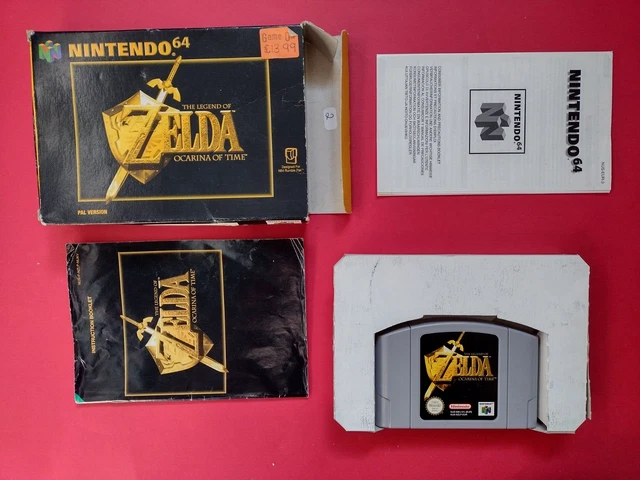 Legend Of Zelda Ocarina Of Time N64 Nintendo 64 Boxed