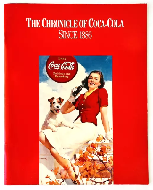 The Chronicle of Coca Cola Since 1886 Paperback Booklet 1990s History of Coke