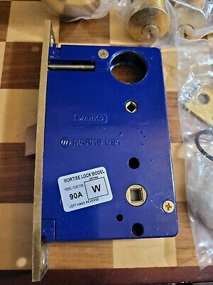 USED  Marks USA  Brass Mortise Lock bodies  (Apartment / Security Doors & Gates)