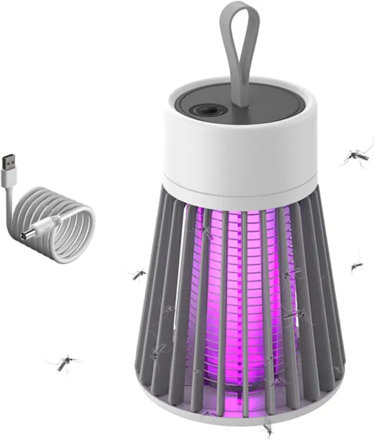 Moskito Killer UV Insektenvernichter USB Elektrisch LED Lampe Mückenfalle Licht