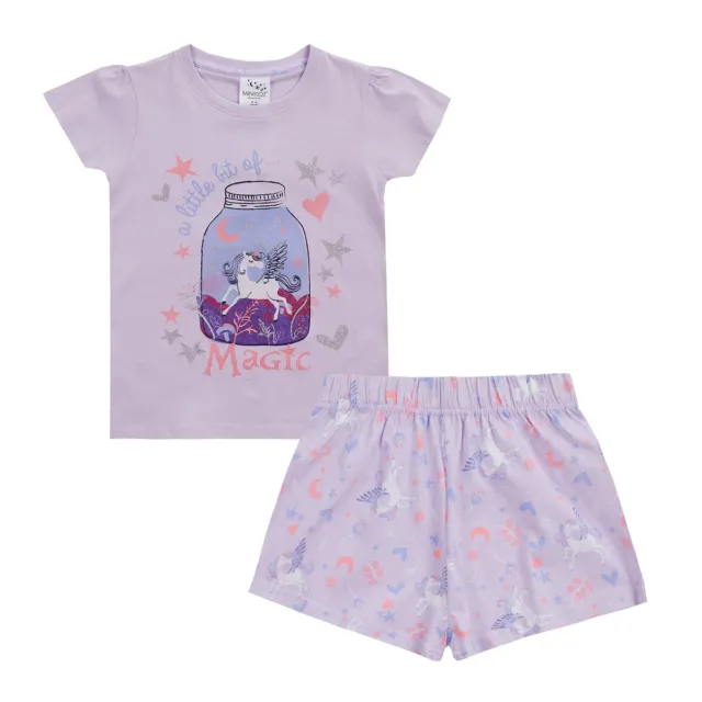 Enfants Filles' A Little Bit De Magique'Licorne Pyjama Ensemble Pyjama