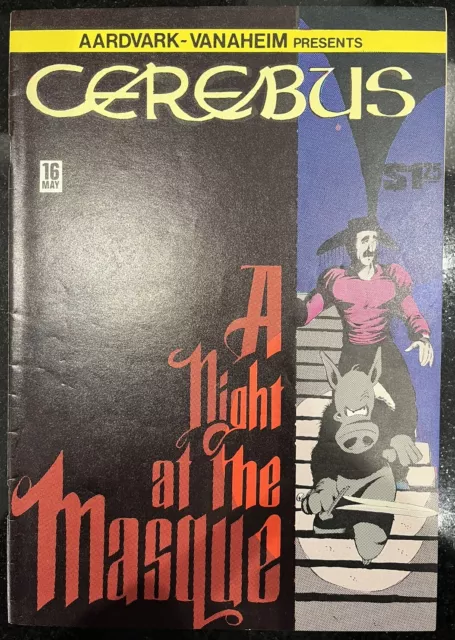 Vanaheim Comics Cerebus The Aardvark #16 1980 Dave Sim Art Rare High Grade VFN+