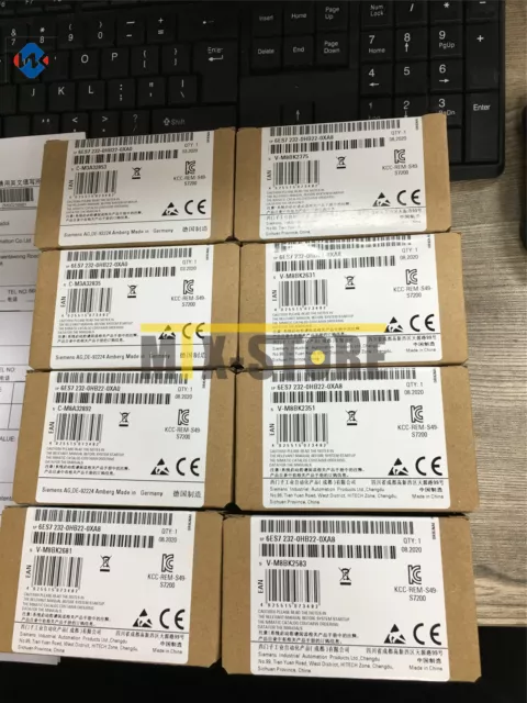 1PCS Unopened Siemens 6ES7 232-0HB22-0XA8 6ES7232-0HB22-0XA8 EM232 PLC S7-200