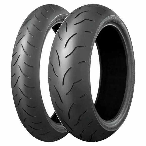 Par Neumáticos Bridgestone 120 70 17 58W 190 50 17 73W Battlax BT016 Pro Moto