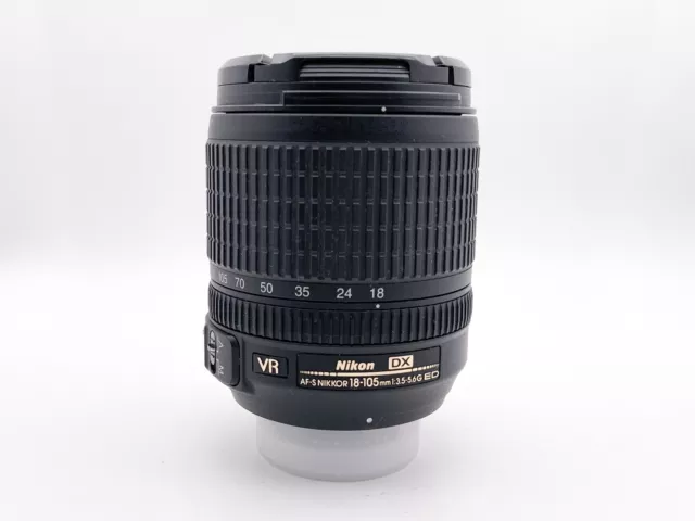 Lente zoom Nikkor DSLR Nikon AF-S 18-105 mm f3,5-5,6 G ED DX SWM VR ED IF