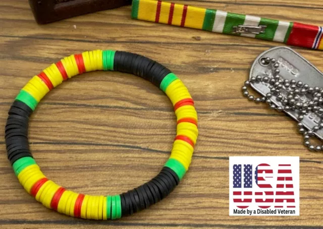 Vietnam Service Veteran Ribbon Bracelet Vietnam War Veteran