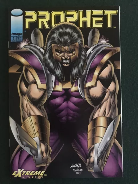 Prophet #1 (Image 1993) Rob Liefeld 1st Print NM- Prophet #0 Coupon