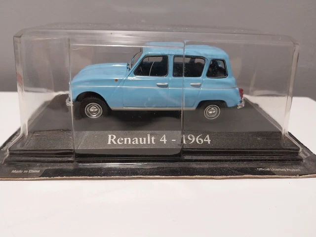 NOREV 1/43 Renault 4L – Bleu Gris, Réf 53, Bon état, Fabrication Française