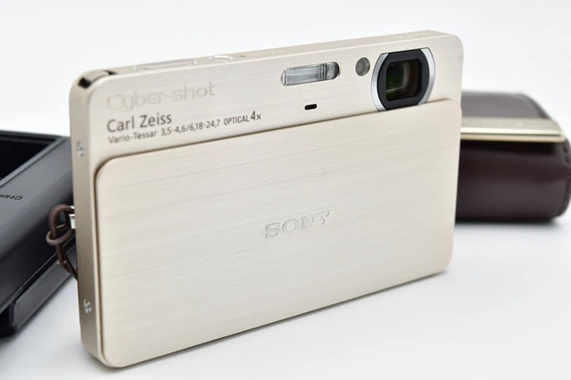 ⏯️[EXCELLENT+5] SONY CYBER-SHOT DSC-T700 Gold Camera