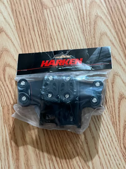 Harken Small Boat 2743 22mm End Control Double Sheave, Cam Cleat