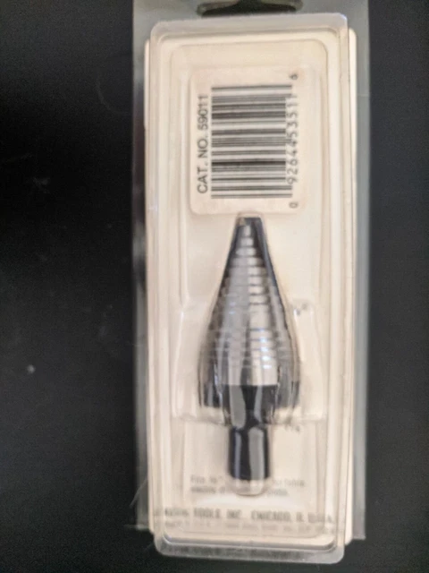 BRAND NEW KLEIN Tools #3 & #11 Multi-Hole Kwik Step Drill Bits BEST DEAL EVER! 3