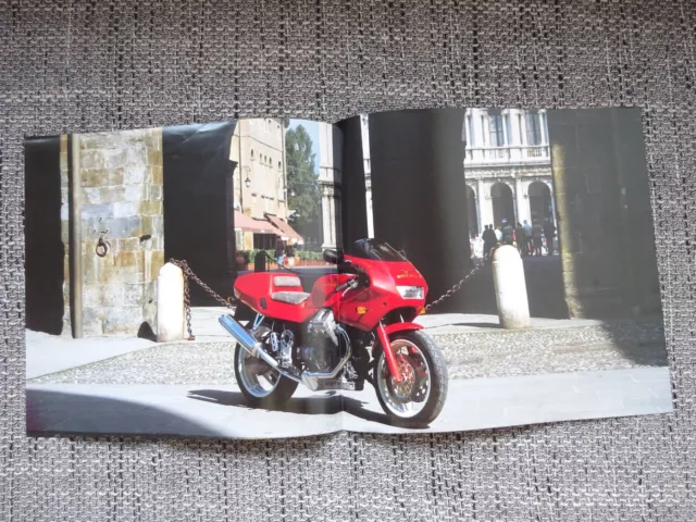 Moto Guzzi Daytona 1000 Prospekt Brochure  1992 English Italiano selten rare
