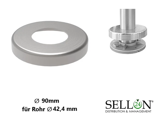 8 Stück Edelstahl Rosetten Abdeckung 28mm - Geteilte Rohrmanschetten Für Heizungsrohre