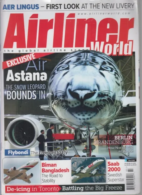 Airliner World The Global Airline Scene March 2019 AER Lingus