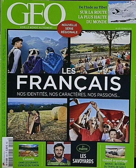 les français - geo - n°420 - revue - geo magazine