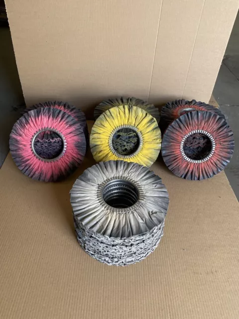 13 inch SAMPLE PACK *Lot Of 36* Airway Buffing Wheel Buff Pads 13” Diameter