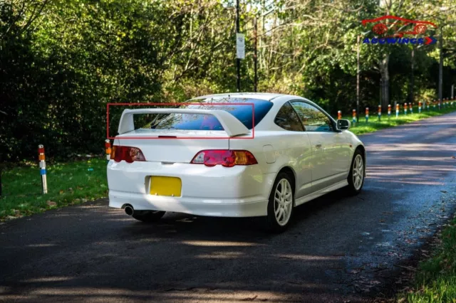 Painted White NH624P 2002-2007 for Acura RSX DC5 JDM Type-S Type-R spoiler a1