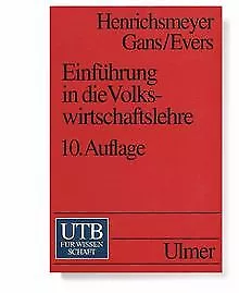 Einführung in die Volkswirtschaftslehre de Henrichsmeyer, ... | Livre | état bon