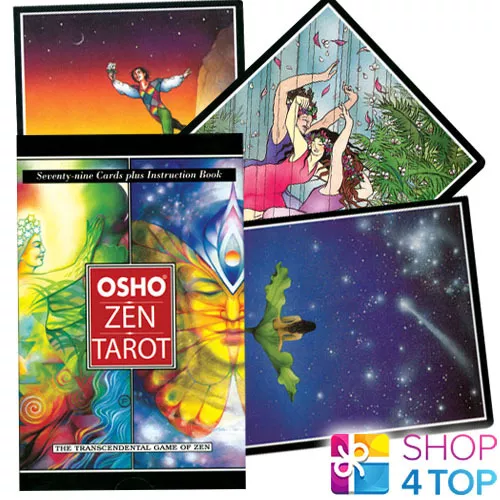 Osho Zen Tarot Deck Karten Esoterisch Erzählen Buch Set us games systems Neu