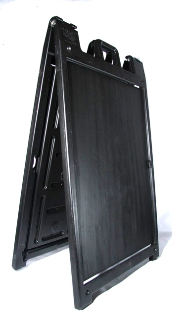Plasticade Deluxe Signicade  Double Sided Sign Stand, Black **FREE SHIPPING**
