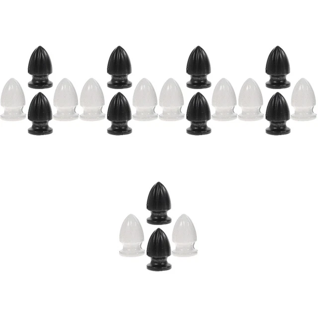 Tapa atornillada de metal para lámpara de mesa botón de lámpara de pie dientes internos