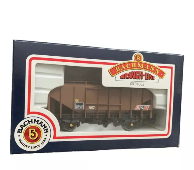 BACHMANN BRANCH-LINE 33-125A 35 TON BULK GRAIN WAGON CHOCOLATE BROWN OO Gauge