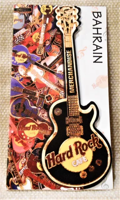 Hard Rock Cafe Bahrain Merchandise Pamphlet Brochure - See Pictures