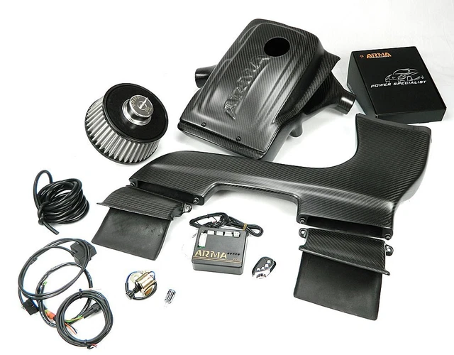 ARMA MATT-CARBON AIR-INTAKE-SYSTEM, Airbox, Sportluftfilter-Einlass ...