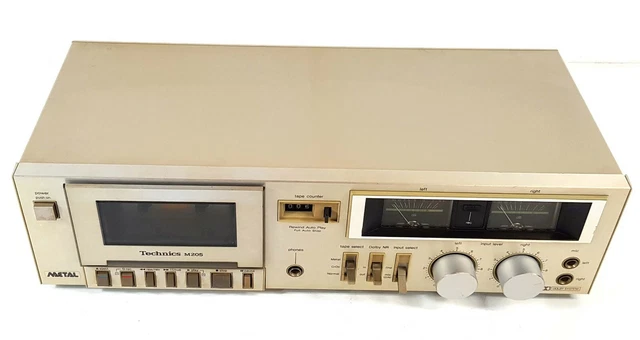 Lot De 4 Courroies Pour Platine Cassette Technics RS-M205 (Panasonic) - Neuves, Qualité Supérieure